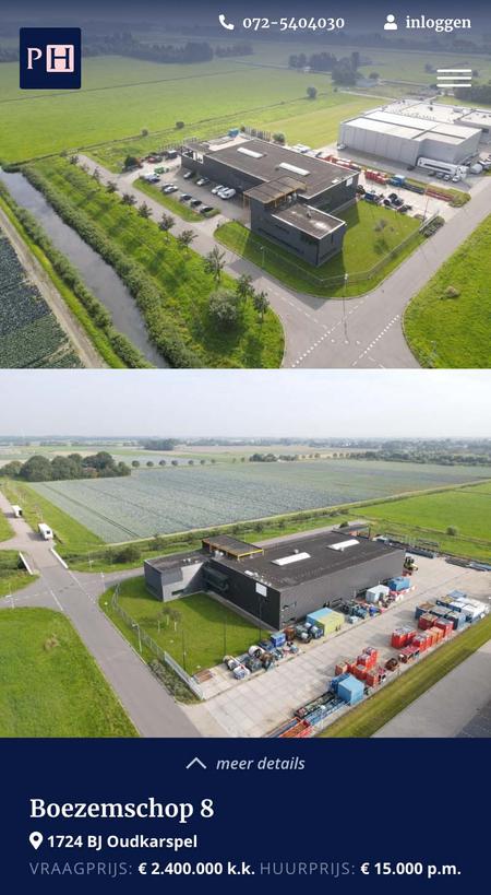 'Screenshot 1 - website pieterhaverkamp.nl'